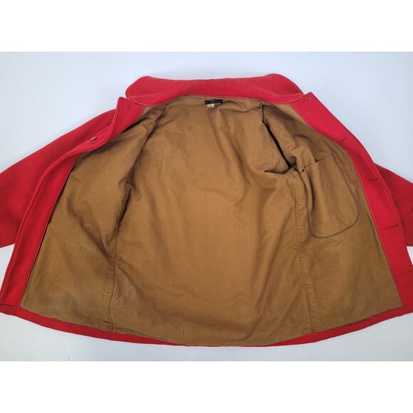 1940-50s Woolrich Red Wool Hunting Jacket Men's Sz 38 (M) - Picture 13 of 13
